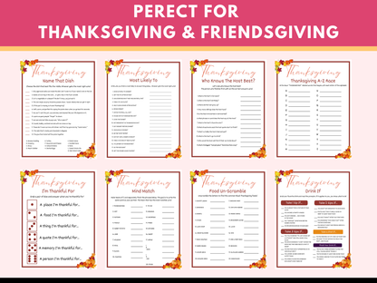 22 Black Thanksgiving Games - Core Bundle