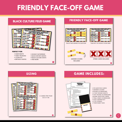 Ultimate Black Culture Game Bundle (Printable)