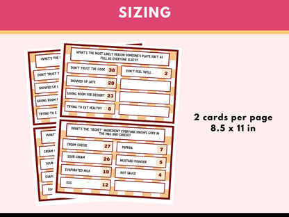 Black People Friendsgiving Friendly Feud Game