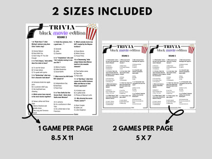 Black Culture Trivia Mega Bundle Printable