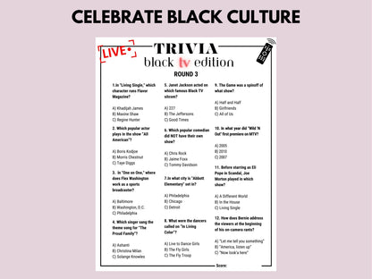 Black TV Trivia Huge Game Bundle