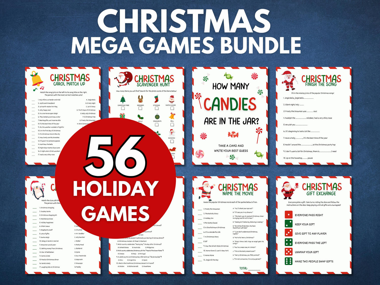 Christmas Games Mega Bundle