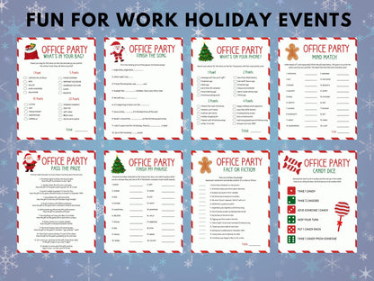 Office Holiday Party Games Mega Bundle