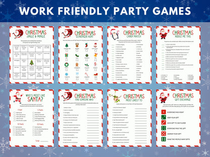 Office Christmas Party Games Mega Bundle