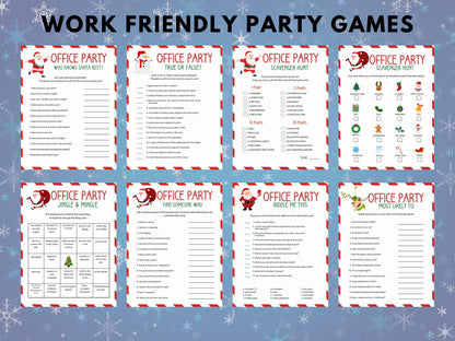 Office Holiday Party Games Mega Bundle